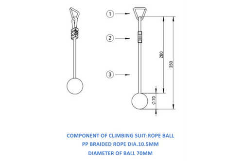 Ninja Ball Rope