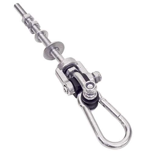Single point suspension swing hook type q