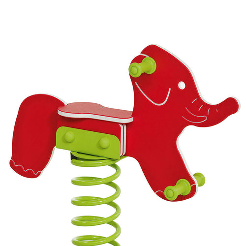 Spring toy in HDPE 'graphics'