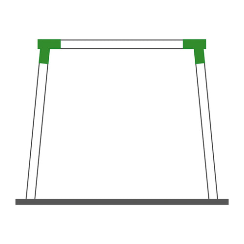 Swing corner 'universal' 100 degree